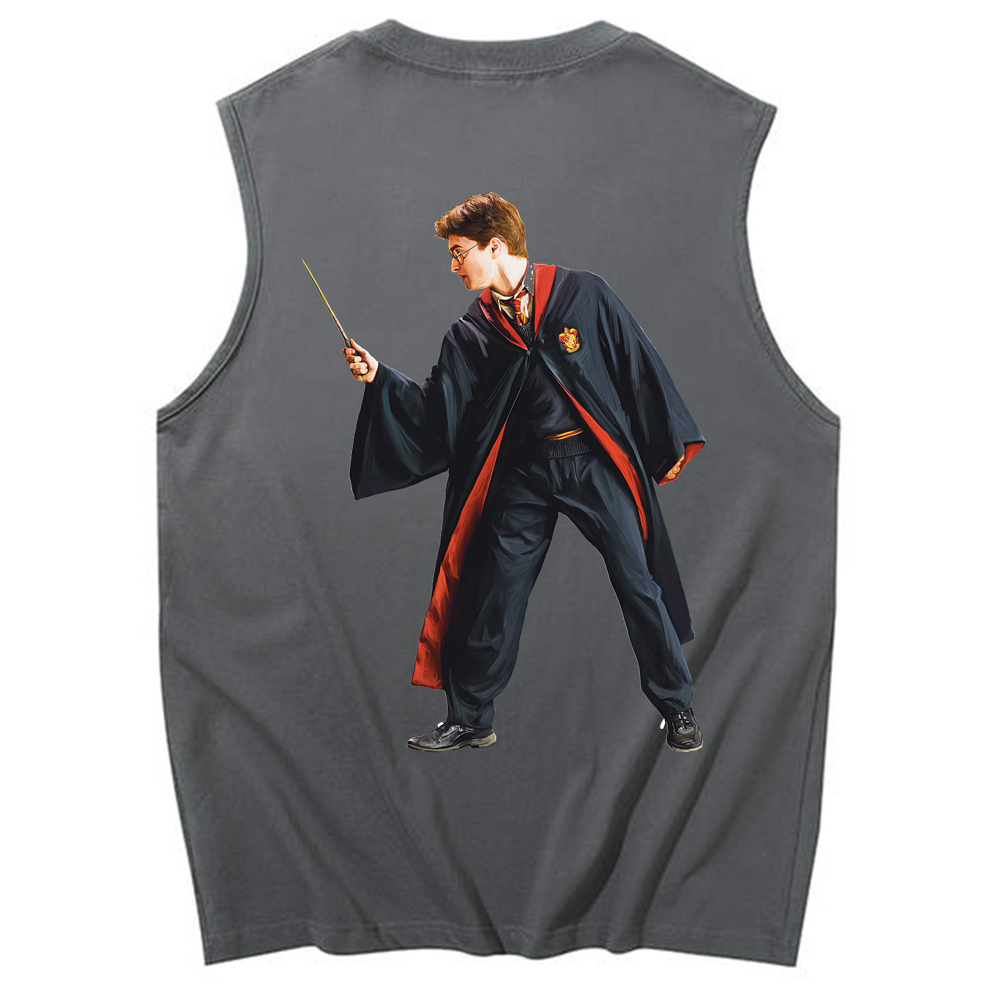 （画像用） Harry Potter ハリー・ポッターシリーズ コットン100％タンクトップ（背面プリント）
